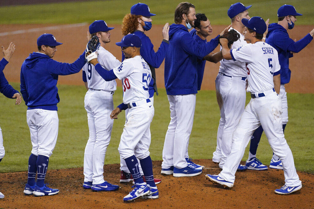 APTOPIX Athletics Dodgers Baseball